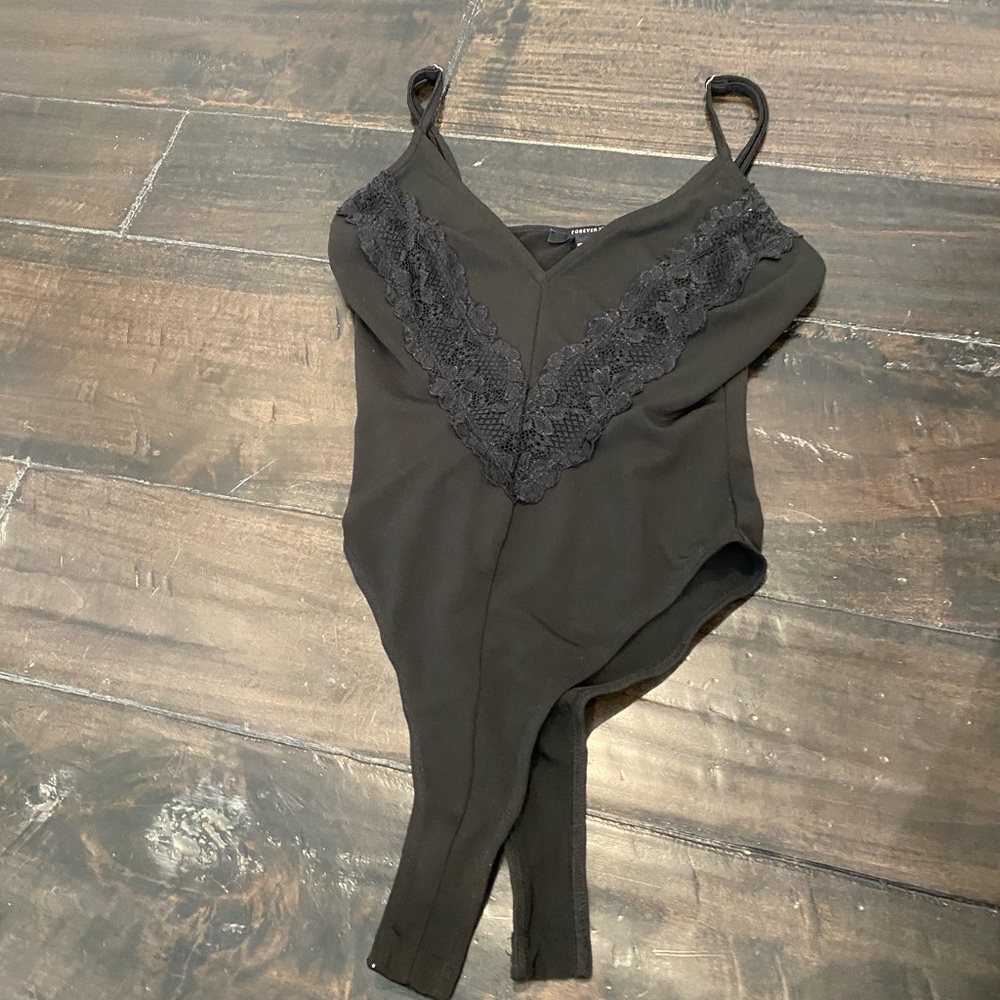Lace bodysuit forever 21